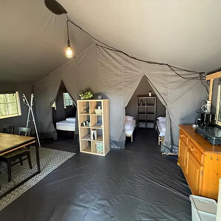 Prachtige 4 Persoons Glampingtent Op Rustige Kleine خيمة فخمة Anna Paulowna